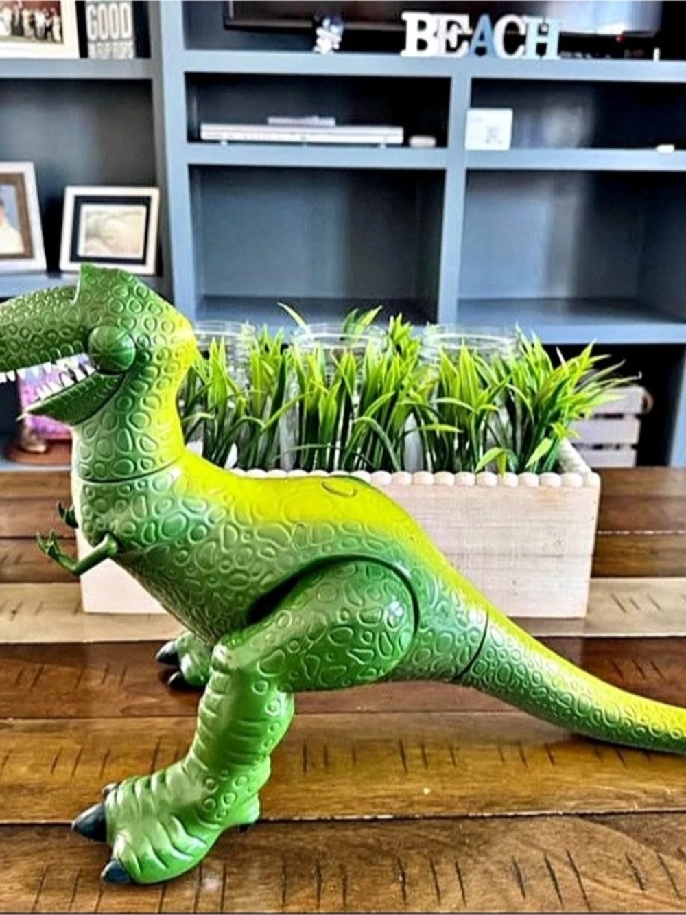 Disney Pixar Toy Story Rex Action Figure Green Decor